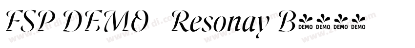 FSP DEMO   Resonay B字体转换